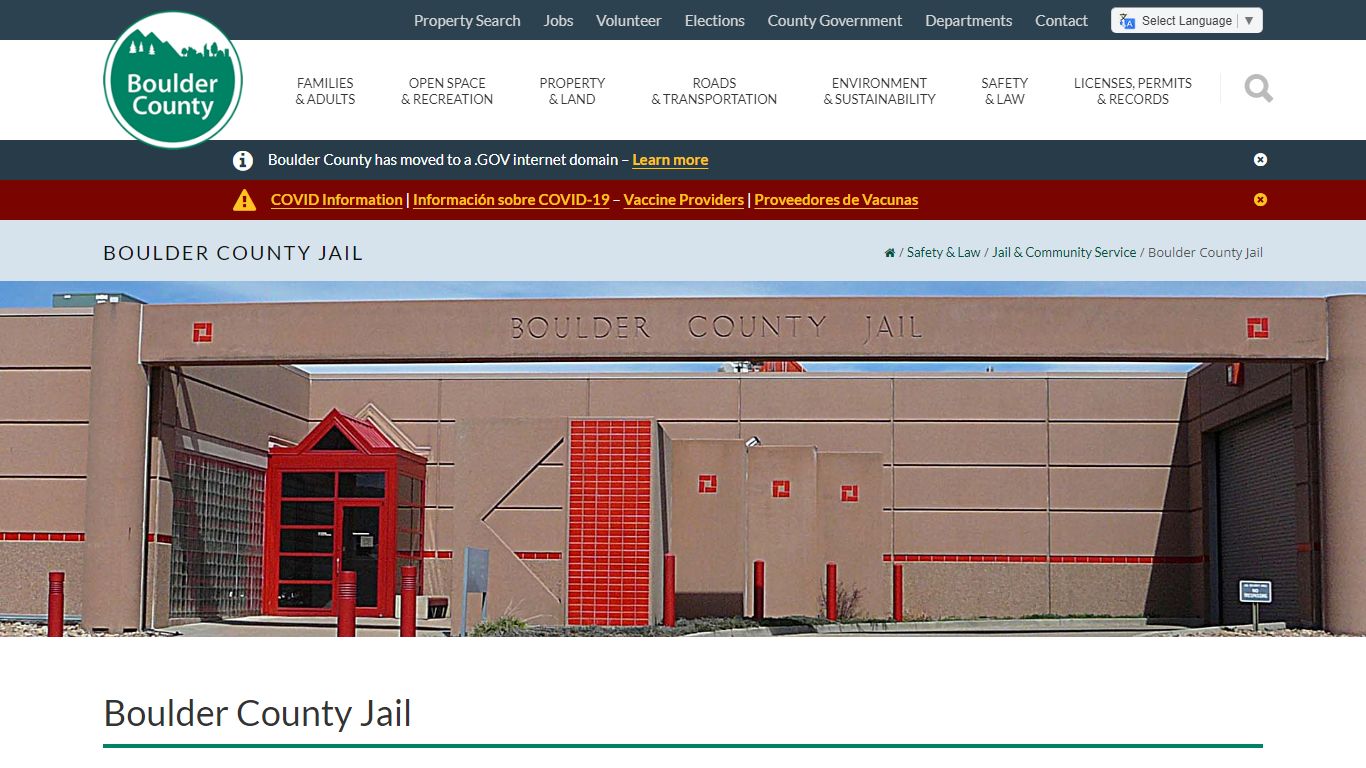 Boulder County Jail - Boulder County